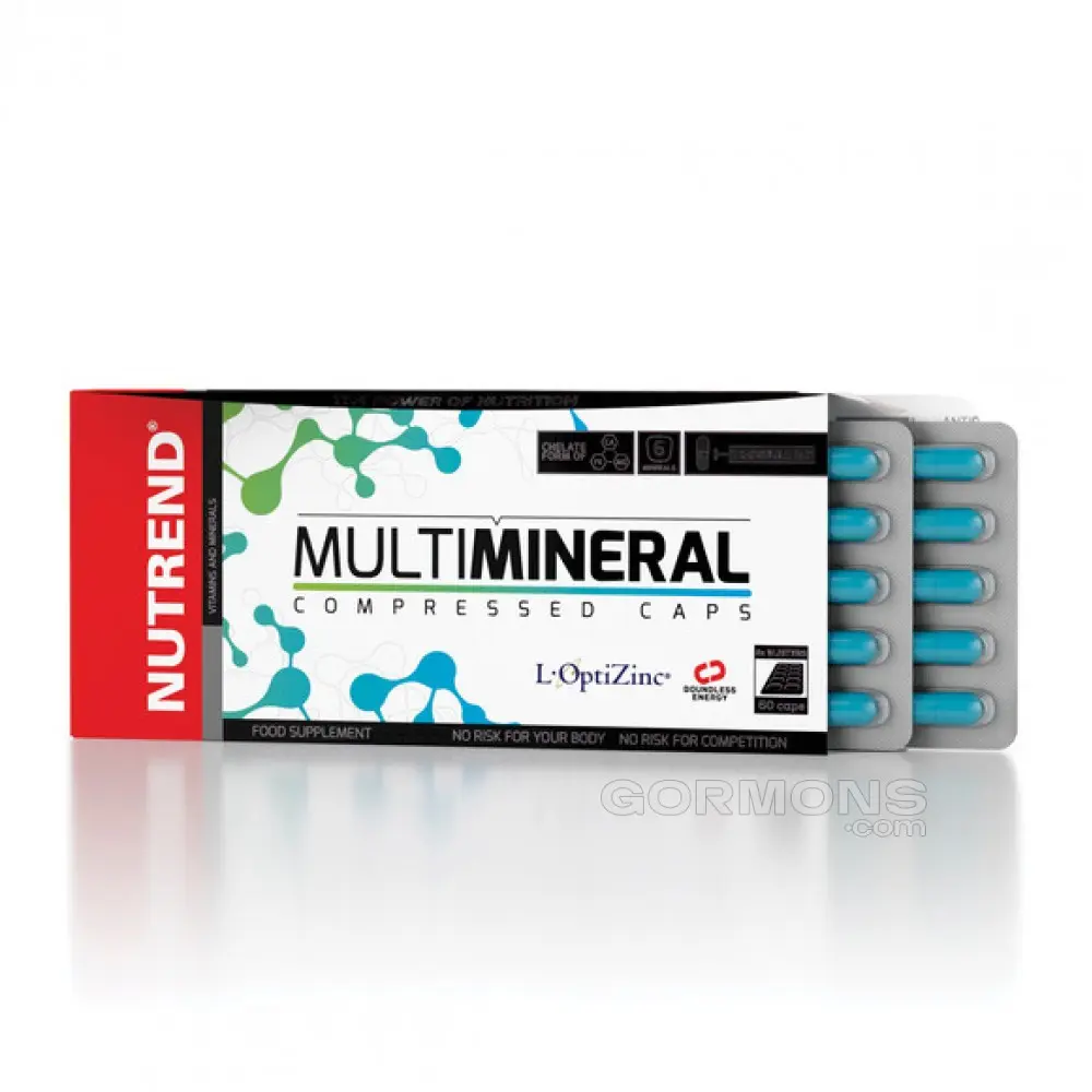Buying Мінерали Nutrend Multimineral Compressed Caps 60 caps Nutrend (€ ...