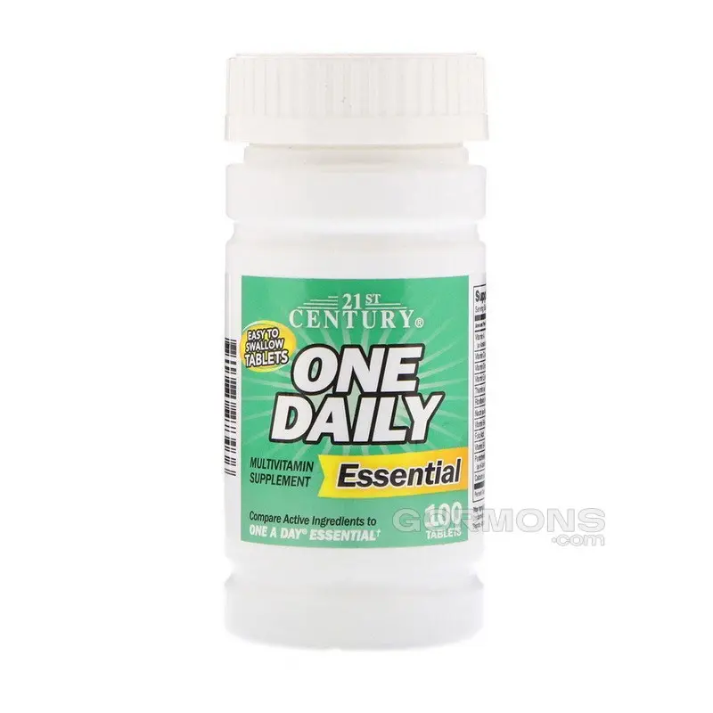 Buy Online Витамины 21st Century One Daily Multivitamin Essential 100 ...