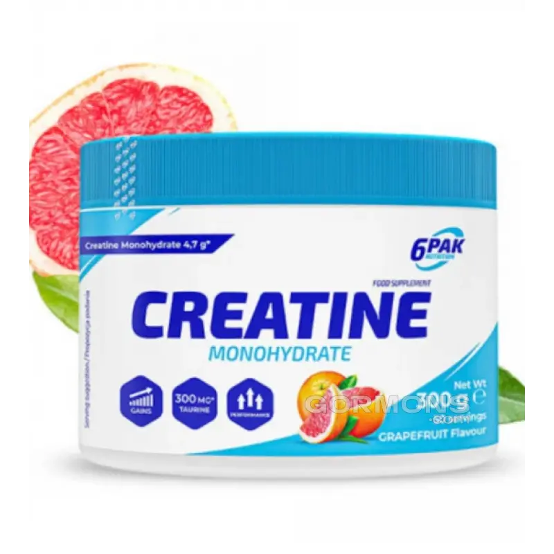 Buy Online Креатин 6PAK Nutrition Creatine Monohydrate 300 грамм 6PAK ...