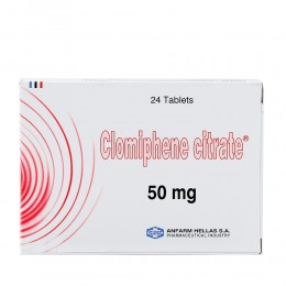 Clomiphene citrate 24 tabs (50 mg/1 tab)