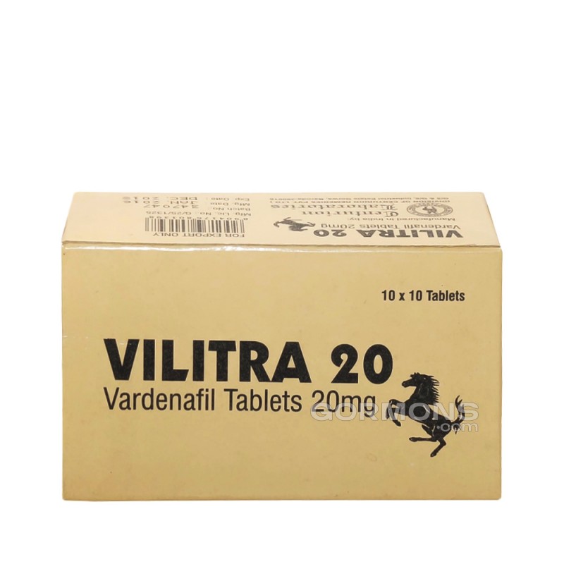 Mega Potency Vilitra 20 100 tabs (20 mg/1 tab)