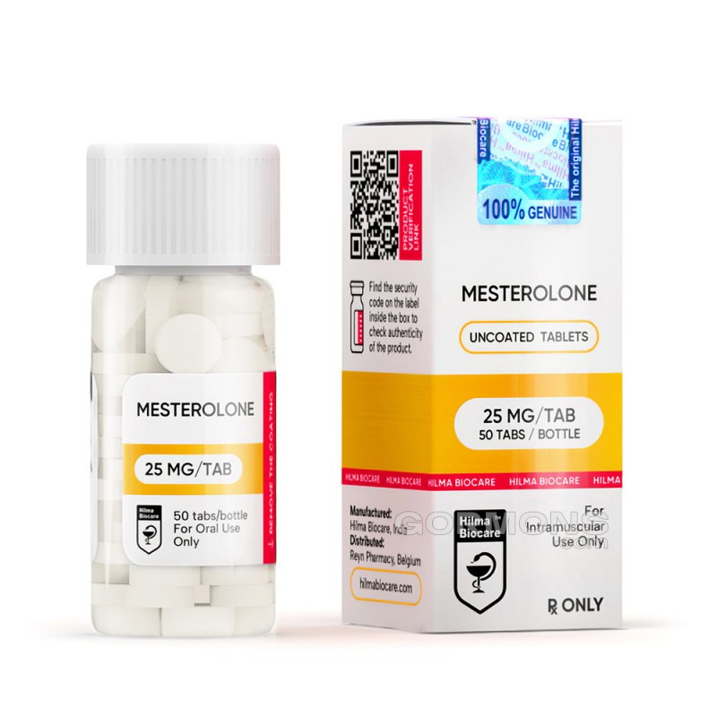 Mesterolone 50 tab (25 mg/1 tab)