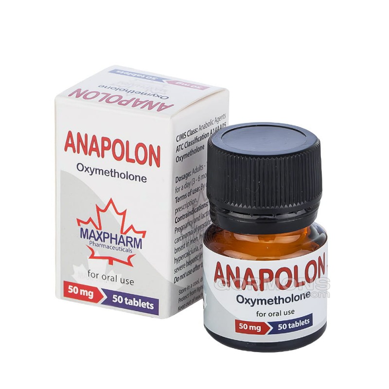 Anapolon 50 tab (50 mg/1 tab)