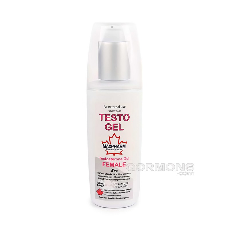 Testo Gel â€“ female 100 ml / 3% (30 mg/1 ml)
