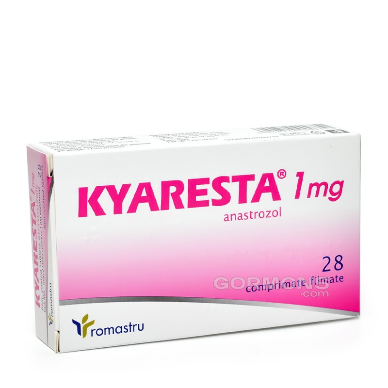 Kyaresta (Aнастозол) 28 таб. (1 мг/1 таб.)