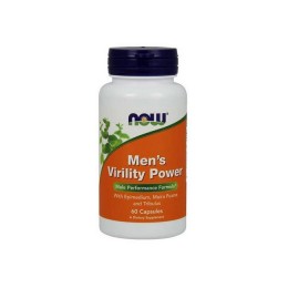 Тестостероновый бустер NOW Foods Mens Virility Power 60 caps