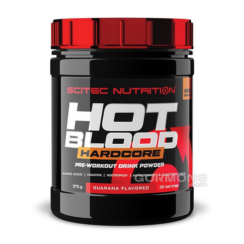 Предтренировочний комплекс Scitec Nutrition Hot Blood Hardcore 375 g