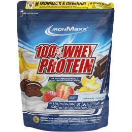 Протеїн IronMaxx 100% Whey Protein Bag 500 g