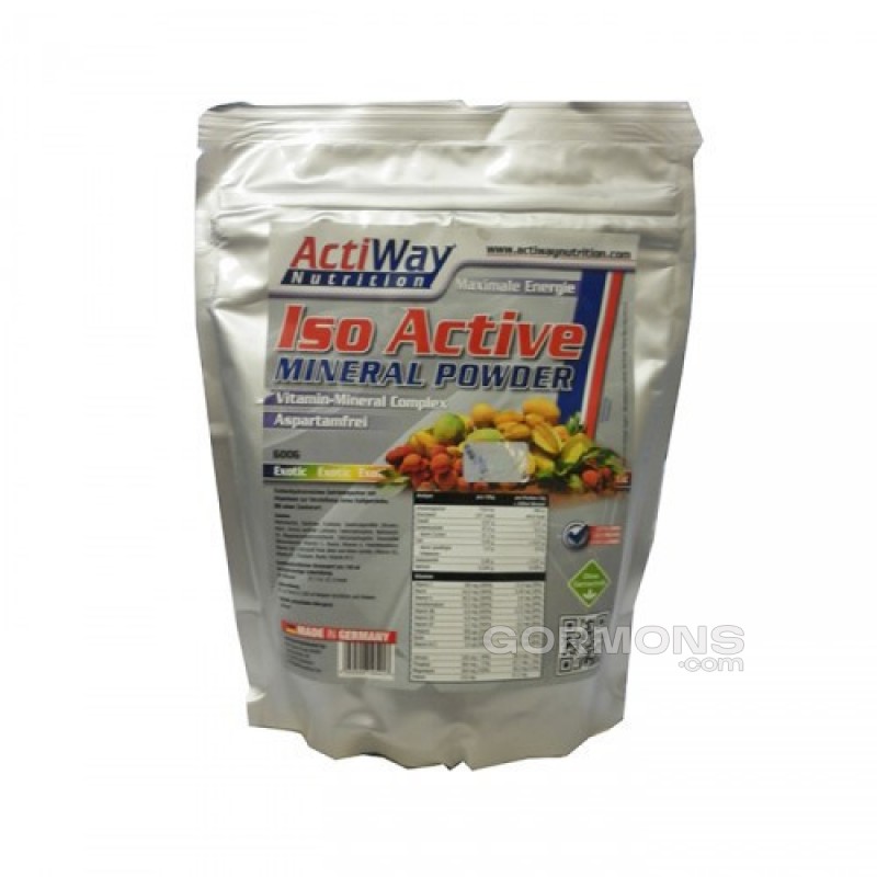 Ізотонік ACTIWAY Iso Mineral Powder 600 g