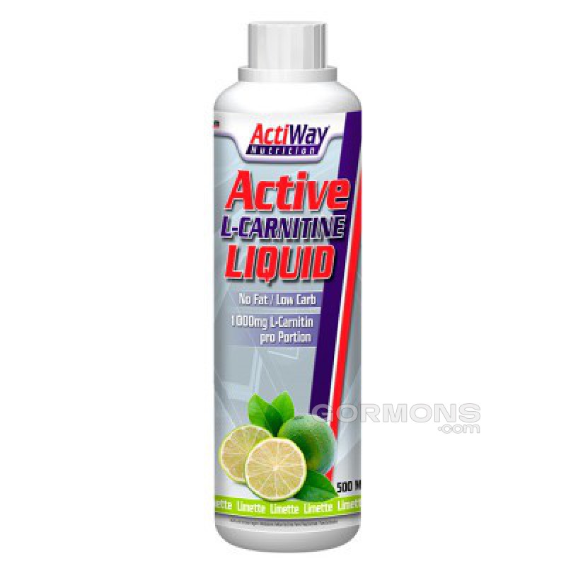 Жиросплювач ACTIWAY L-Carnitine Liquid Limette 500 ml