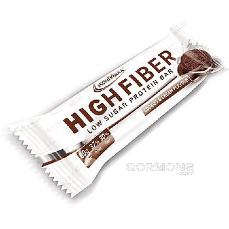 Протеиновые батончики IronMaxx High Fiber Protein Bar 12х60 g