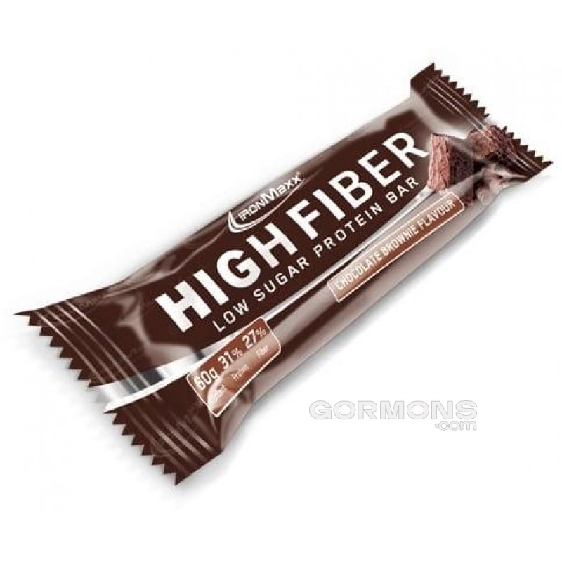 Протеиновые батончики IronMaxx High Fiber Protein Bar 12х60 g