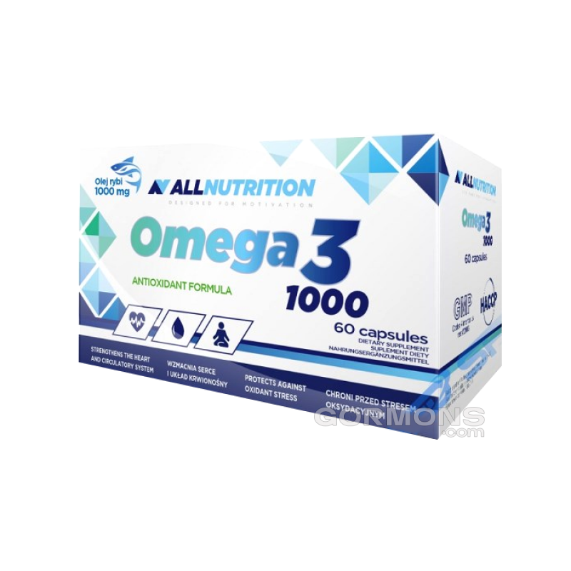 Риб'ячий жир AllNutrition Omega 3 1000 60 caps