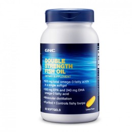 Риб'ячий жир GNC Double Strength Fish Oil 90 caps