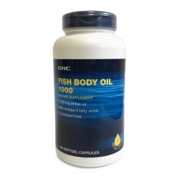 Риб'ячий жир GNC Fish Body Oils 1000 180 caps