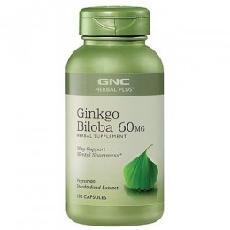 Поліпшення роботи мозку GNC Ginkgo 100 caps