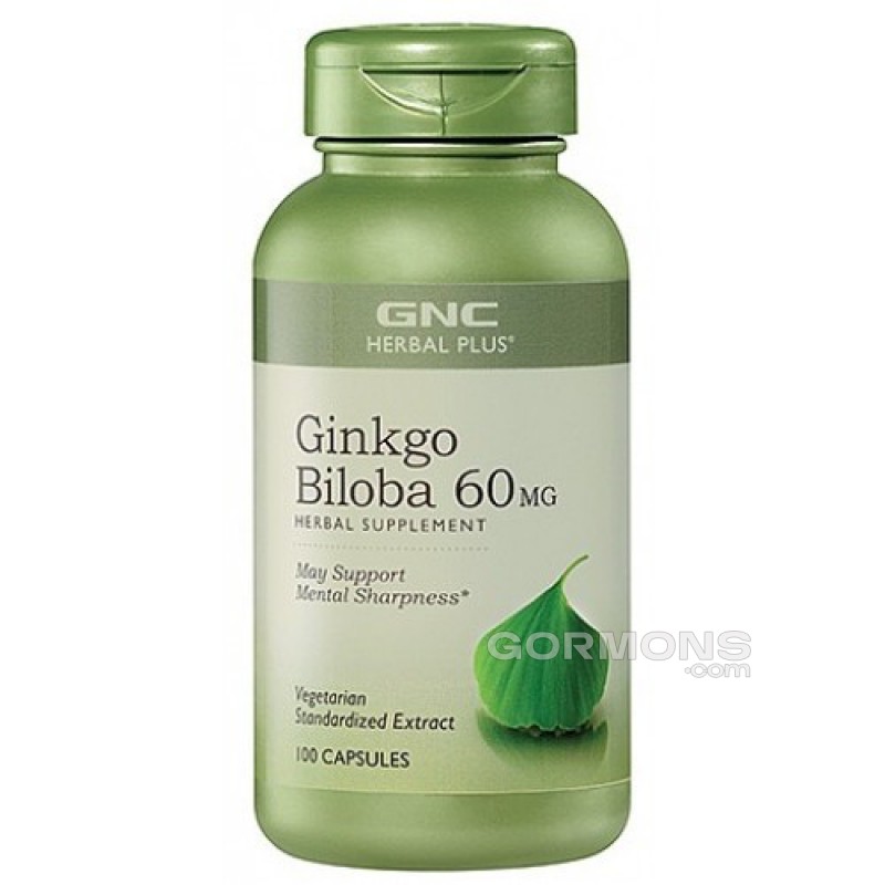 Поліпшення роботи мозку GNC Ginkgo 100 caps