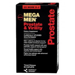 Вітаміни для чоловіків GNC Mega Men Prostate & Virility 90caps