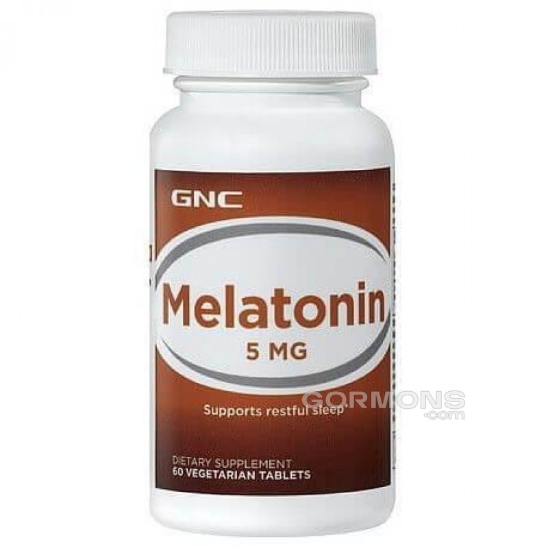 Вітаміни GNC Melatonin 5 mg 60 tabs