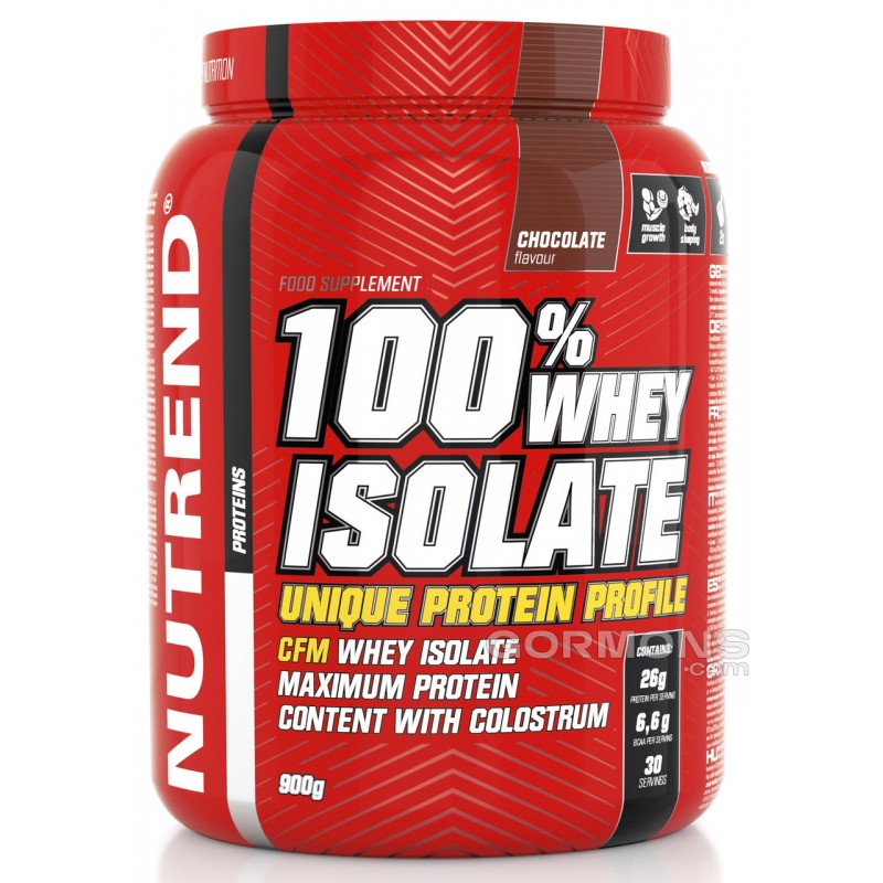 Протеин Nutrend 100% Whey Isolate 900 g