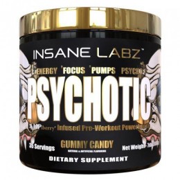 Предтренировочный комплекс Insane Labz Psychotic Gold 204 g