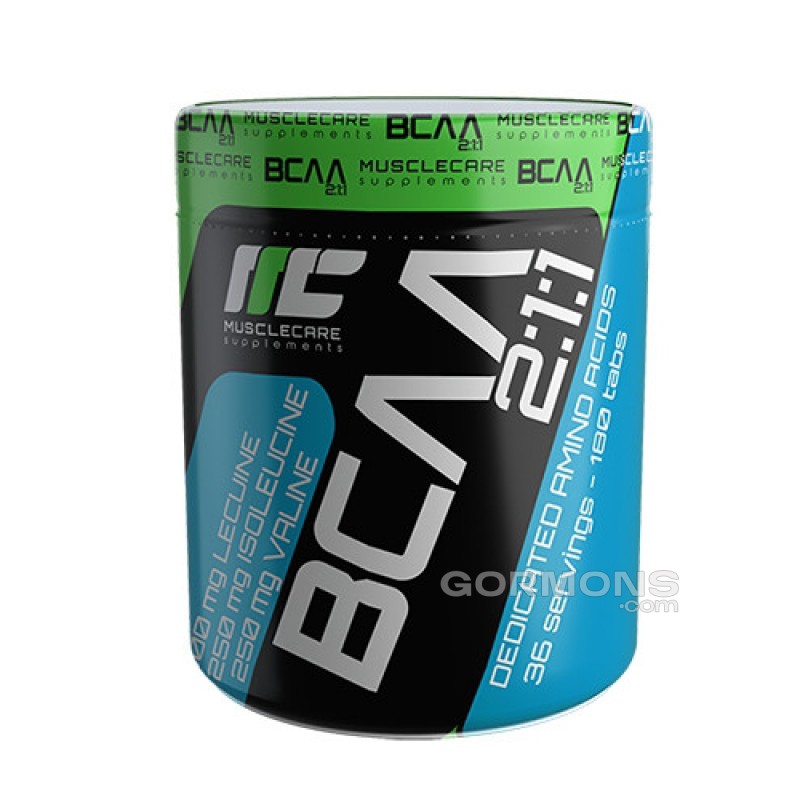 Аминокислота Muscle Care BCAA 2 1 1 180 tabs