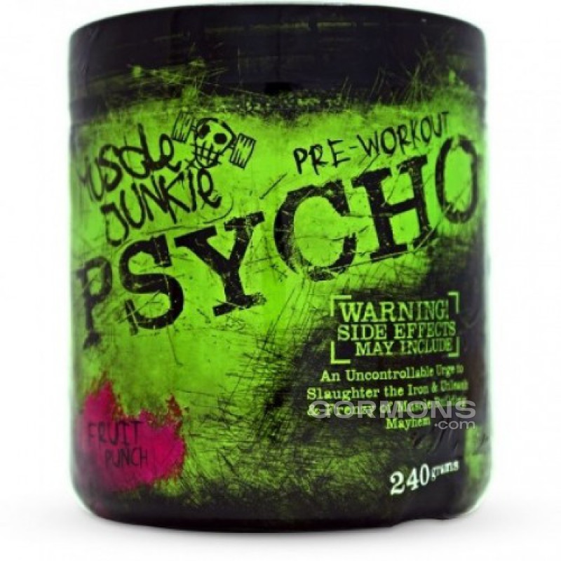 Передтренувальний комплекс Muscle Junkie Psycho 240 g