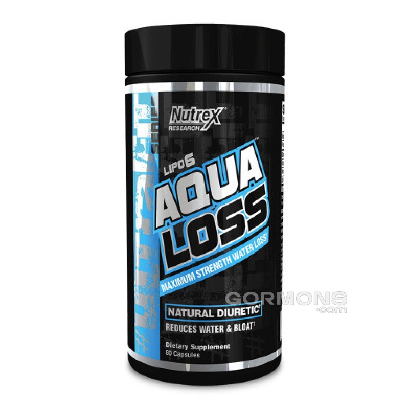 Жироспалювач Nutrex Lipo-6 Aqua Loss 80 caps
