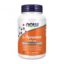 Амінокислота NOW — L-Tyrosine 500mg 120 caps