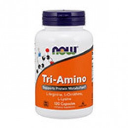 Аминокислота NOW Foods Tri-Amino 120 caps