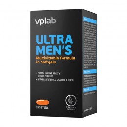 Вітаміни для чоловіків VPLab Ultra Men's Multivitamin - 90 softgels