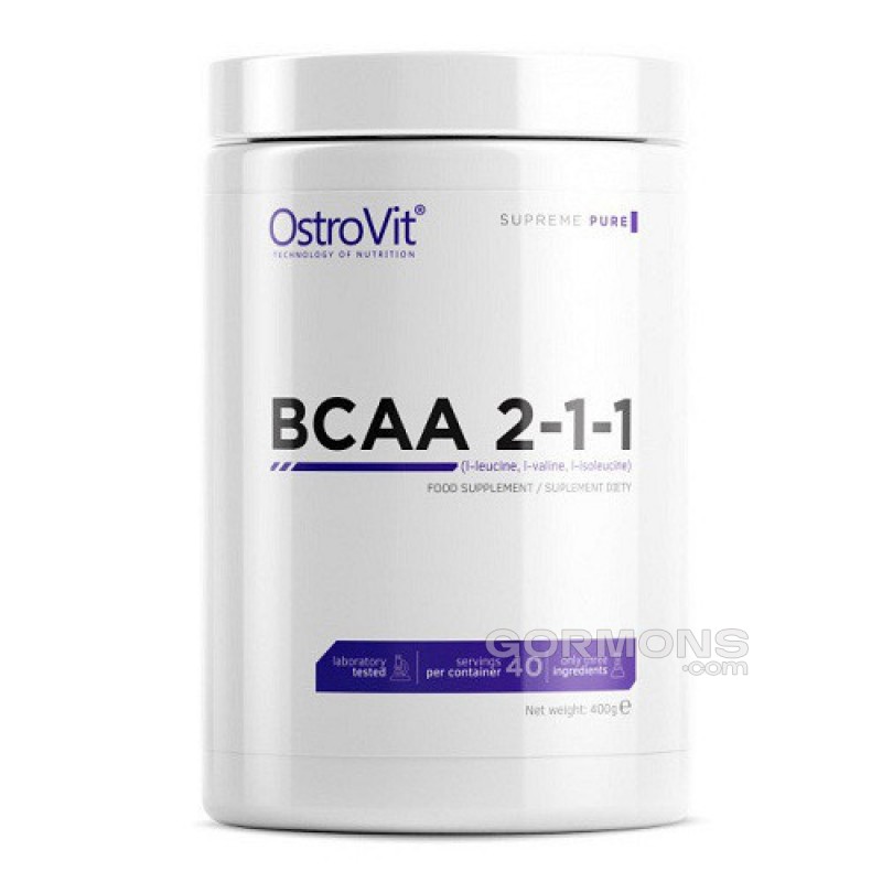 Амінокислоти OstroVit BCAA 2:1:1 400g