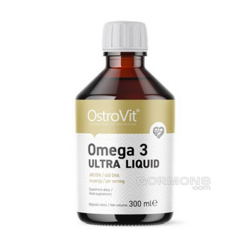 Риб'ячий жир OstroVit Omega 3 ULTRA Liquid 300ml