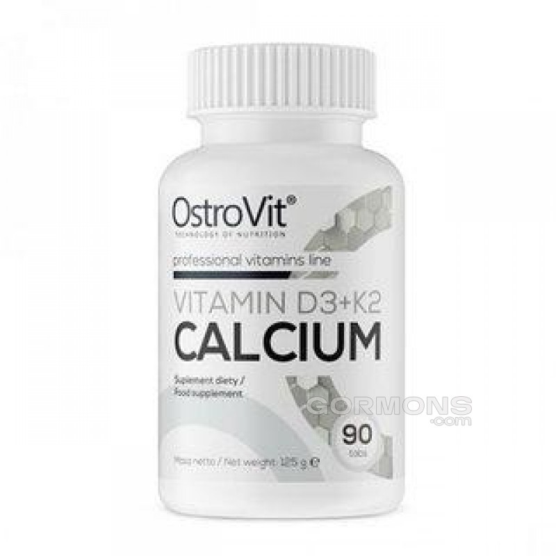 Вітаміни OstroVit Vitamin D3+K2 Calcium 90tab
