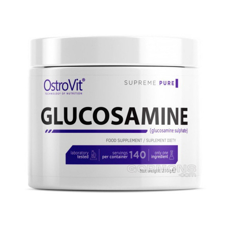 Для суглобів і зв'язок OstroVit Glucosamine 210g