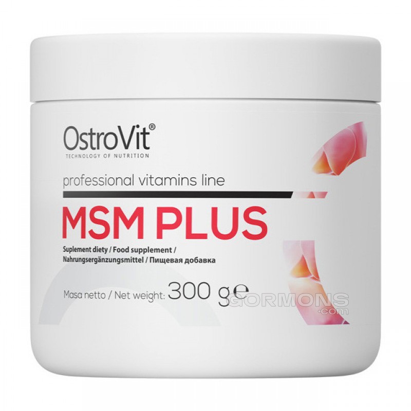 Для суставов и связок OstroVit MSM Plus 300g