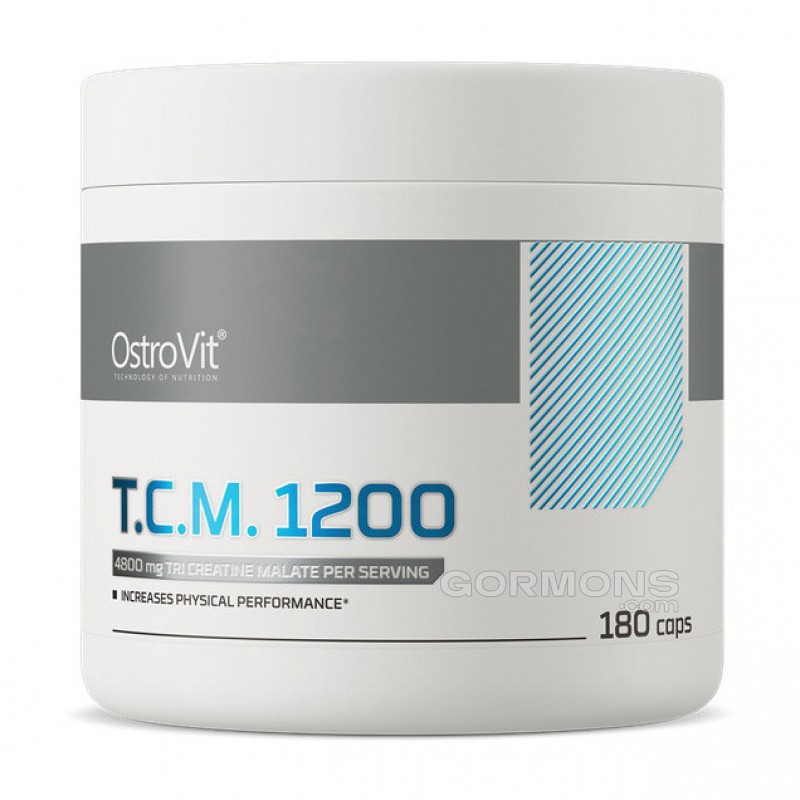 Креатин малат OstroVit TCM 1200 180 caps