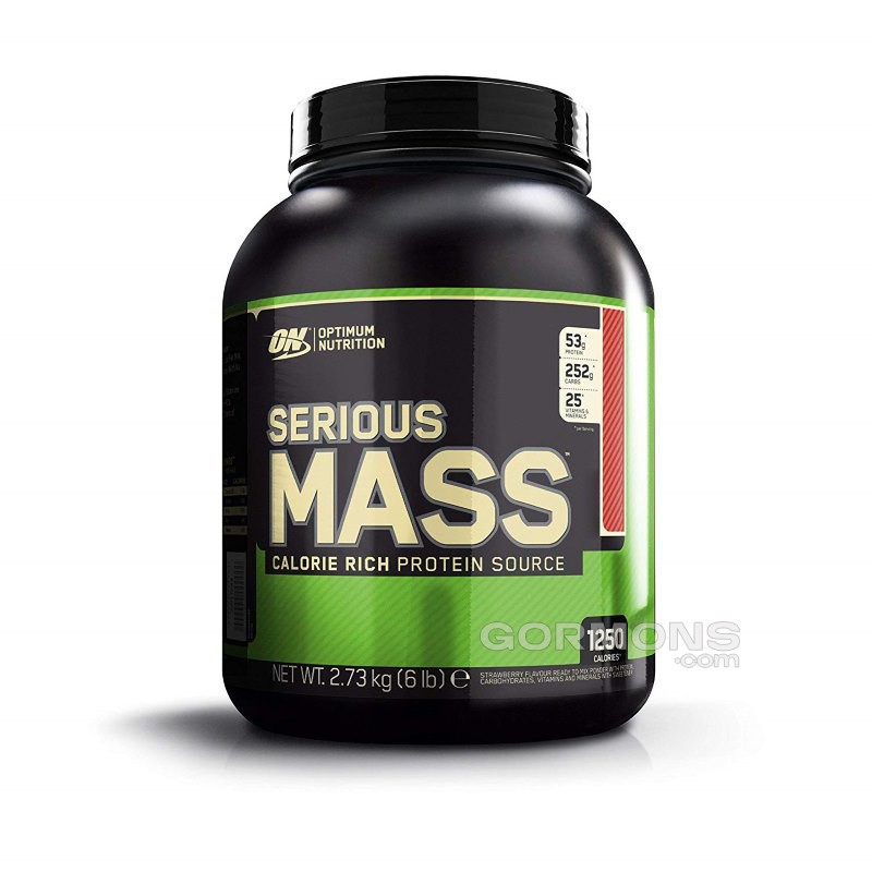 Гейнер Optimum Nutrition Serious Mass 2.72 кг Гейнер Optimum Nutrition Serious Mass 2.72 кг