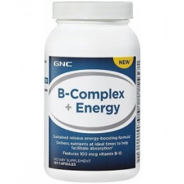 Вітаміни GNC B-Complex + Energy 120caps