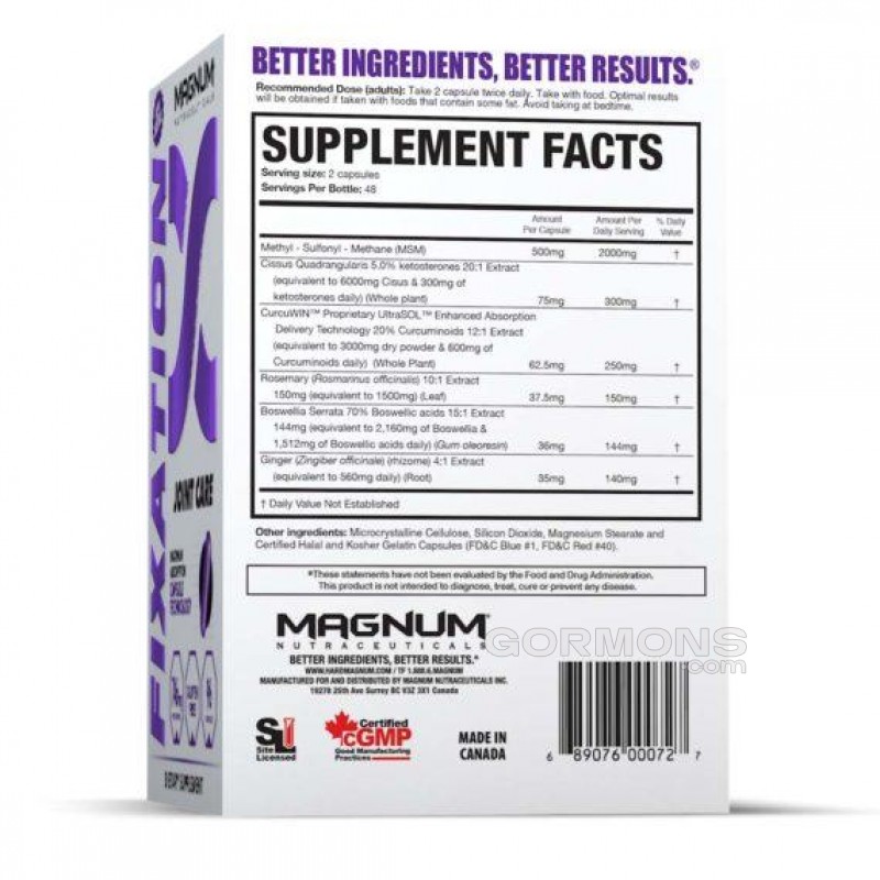 Для суставов и связок Magnum Fixation 96 caps