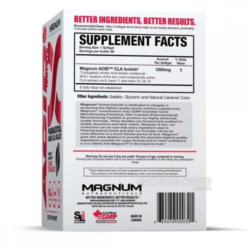 Жироспалювач Magnum Acid 90 caps