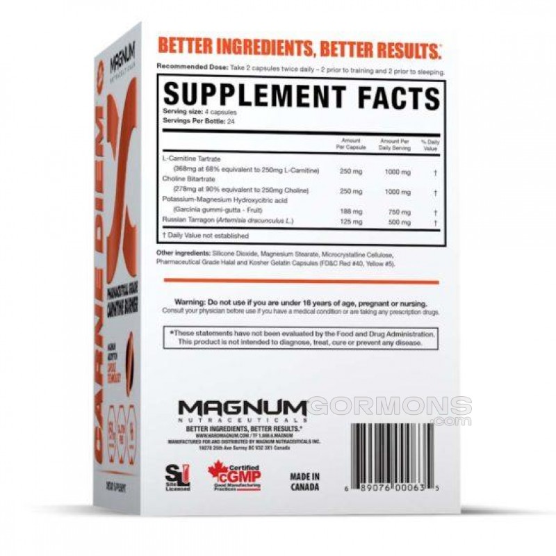 Жиросплювач Magnum Carne Diem 96 caps