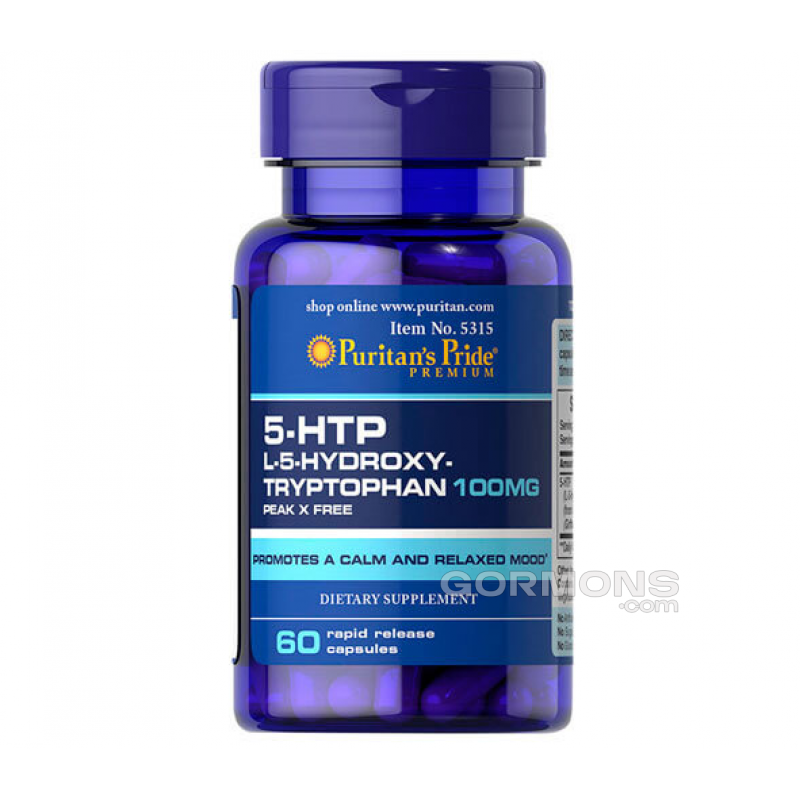 Puritan's Pride 5-HTP 100mg caps 60
