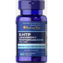 Puritan's Pride 5-HTP 50 mg 60 caps
