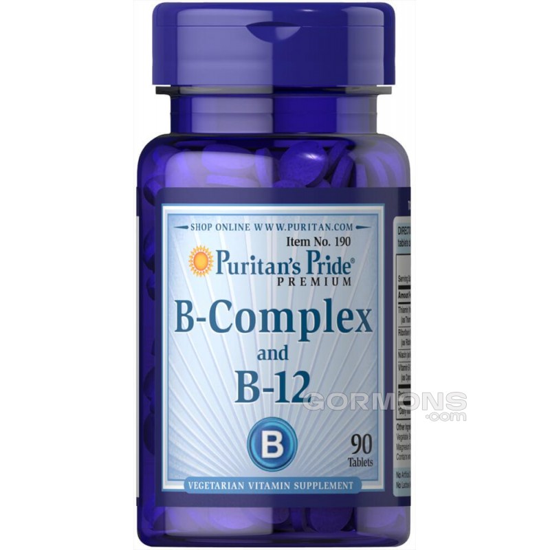 Витмаин Б Puritan's Pride B-Complex B-12 90 tabs
