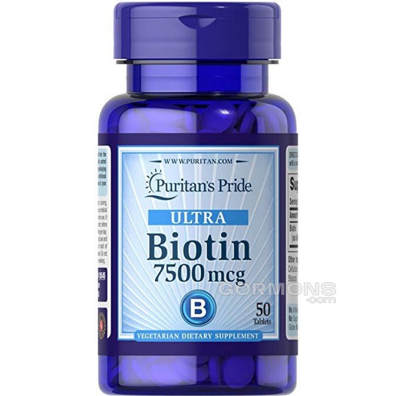 Вітаміни Puritan's Pride Biotin 7500 mcg 100 tabs