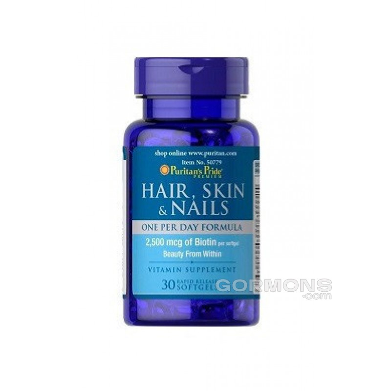 Вітаміни Puritan's Pride Hair Skin Nails One Per Day Formula 30 caps