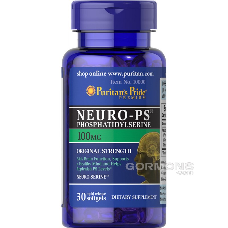 Вітаміни Puritan's Pride Neuro-PS 100 mg 30 caps