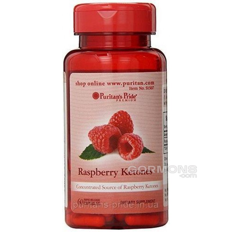 Жиросплювач Puritan's Pride Raspberry Ketones 100 mg 60 caps