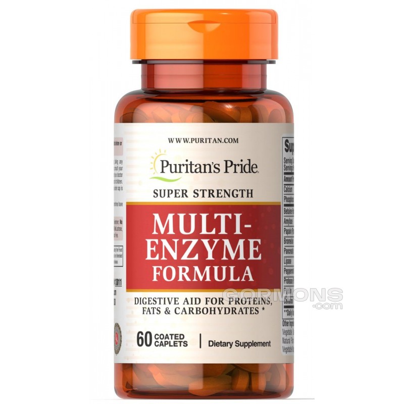 Ензими Puritan's Pride Super Strength Multi Enzyme caps 60